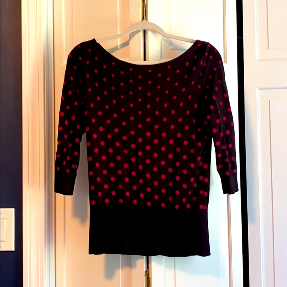 White House Black Market, Polka Dot Sweater